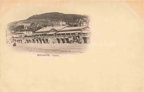 AK / Ansichtskarte HOULGATE Lisieux 14 Calvados Casino Strand Strandpromenade Kueste Normandie Villen Huegel