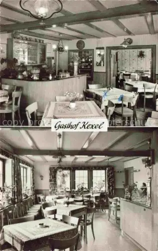 AK / Ansichtskarte Wirzenborn Gelbachtal Montabaur Westerwaldkreis Rheinland-Pfalz Gasthof-Kexel Gelbachtal Gaststube Theke Tische Restaurant Innenansicht
