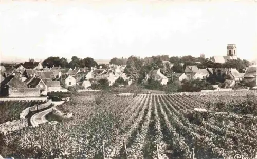 AK / Ansichtskarte Pommard BEAUNE 21 Cote-d Or Weinberge Dorf Kirchturm Haeuser Felder Baeume