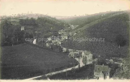 AK / Ansichtskarte VIRE 14 Calvados Les-Vaux Vallée-de-Canvie Tal Huegel Haeuser Fluss Wiesen