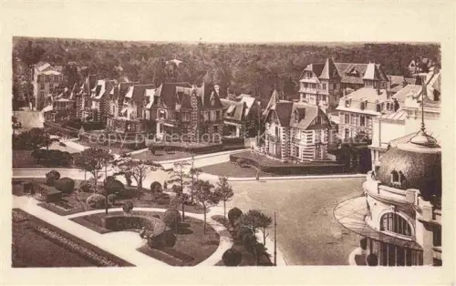 AK / Ansichtskarte CABOURG 14 Calvados Casino Jardins-du-Casino Villen Park Fachwerkvillen Gaerten
