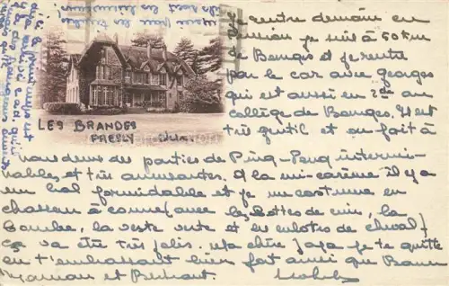 AK / Ansichtskarte Presly Vierzon 18 Cher Les-Brandes Manoir Baeume Park Landsitz