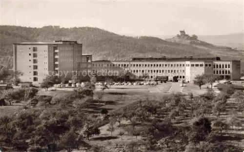 AK / Ansichtskarte Derendingen  TueBINGEN BW Medizinische-Universitaetsklinik Krankenhaus Wurmlinger-Kapelle Huegel Parkplatz