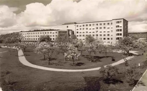 AK / Ansichtskarte Derendingen  TueBINGEN BW Medizinische-Universitaetsklinik Krankenhaus Parkanlage Baeume Gebaeude