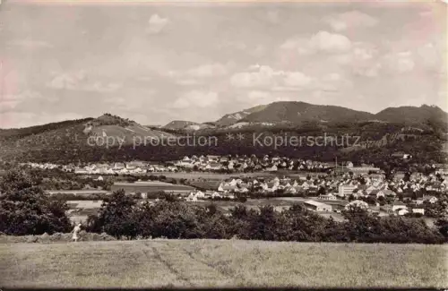 AK / Ansichtskarte Metzingen  Erms BW Stadtpanorama Berge Huegel Siedlung Felder Wald
