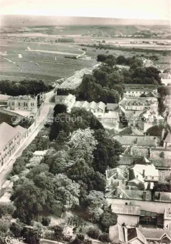 AK / Ansichtskarte Ay-Champagne EPERNAY 51 Marne Fliegeraufnahme Boulevard-du-Nord Baeume Stadtansicht Weinberge Felder Daecher