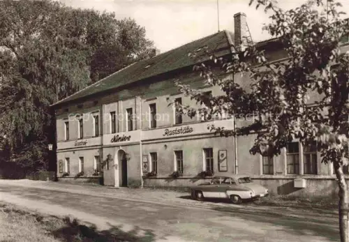 AK / Ansichtskarte Ruppersdorf Oberlausitz Herrnhut Sachsen Gasthof-Ninive Raststaette Wartburg Strasse Oberlausitz
