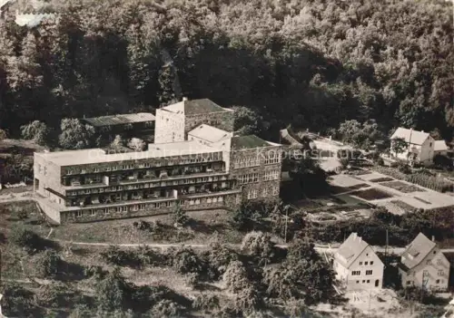 AK / Ansichtskarte Maulbronn Kreiskrankenhaus Fliegeraufnahme Gebaeude Wald Gaerten