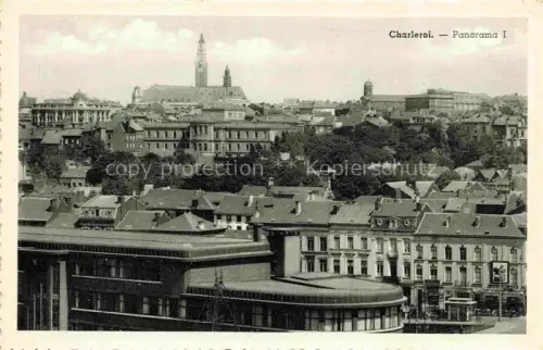 AK / Ansichtskarte CHARLEROI  Belgie Kirche Turm Daecher Stadtansicht Innenstadt