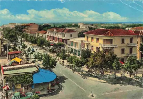 AK / Ansichtskarte GATTEO MARE IT Piazzale-a-mare Strandpromenade Cafe Baeume Gebaeude Terrasse Ortsansicht