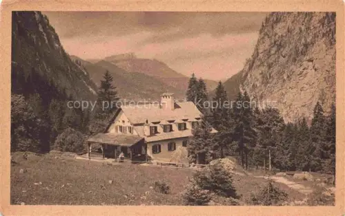 AK / Ansichtskarte RAMSAU  Berchtesgaden Bayern Jagdschloss Wimbachtal Wimbach-Klamm Bergtal Tannen Gebirge