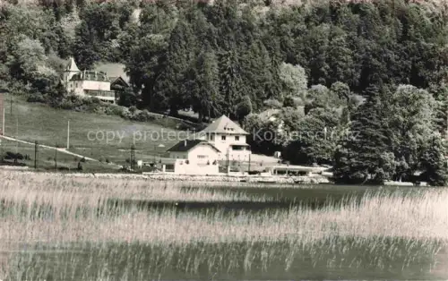 AK / Ansichtskarte ANNECY 74 Haute-Savoie Lac-d Annecy Petit-Port Chateau-La-Tour See Schilf Villa Wald Seeufer