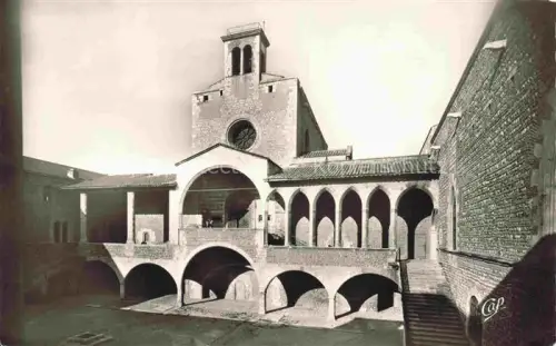 AK / Ansichtskarte PERPIGNAN 66 Pyrenees-Orientales Palais-des-Rois-de-Majorque Chapelle Arkaden Hof Romanik Turm