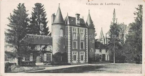 AK / Ansichtskarte ROMORANTIN-LANTHENAY 41 Loir-et-Cher Château-de-Lanthenay Schloss Turm Park Baeume