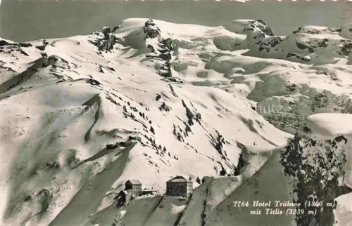 AK / Ansichtskarte Engelberg  OW Hotel-Truebsee Titlis Schnee Berge Winter Hotel