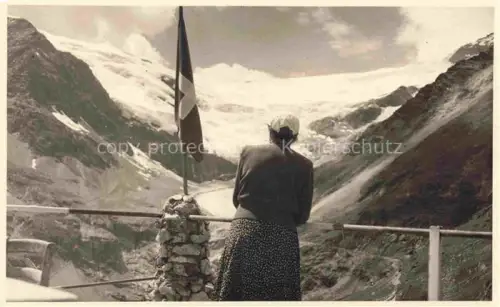 AK / Ansichtskarte Palue-Gletscher Palue Piz Palue 3905m GR Palue-Gletscher Sassal-Masone Frau Fahne Gletscher Berge Engadin