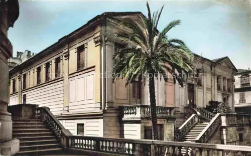 AK / Ansichtskarte Philippeville Algerie Le-Tribunal Palais-de-Justice Freitreppe Palmen Kolonialarchitektur Treppenaufgang