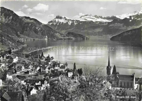AK / Ansichtskarte ZUG  Zugersee ZG Zytturm Uhrturm Nachtaufnahme Altstadt Kopfsteinpflaster Autos Beleuchtung