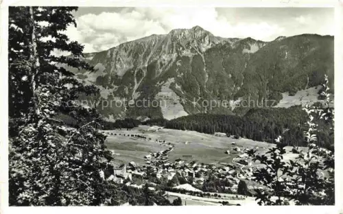 AK / Ansichtskarte Riondaz La Leysin AIGLE VD Chamossaire Dorf Bergtal Kirche Alpen Wiesen