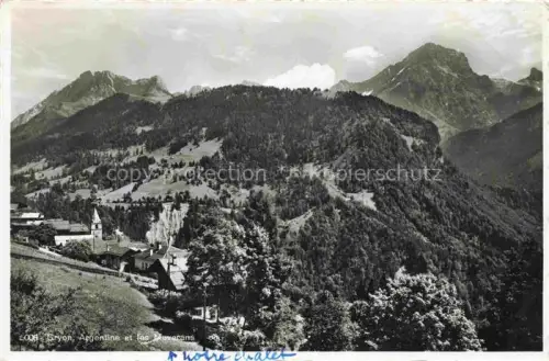 AK / Ansichtskarte Gryon AIGLE VD Argentine Muverans Bergdorf Kirche Berge Wald Alpengipfel