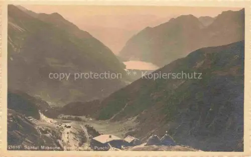 AK / Ansichtskarte Sassal-Masone 3032m Piz-Palue La Roesa GR Bernina-Bahn Lago-di-Poschiavo Tal Berge Berglandschaft Haeuser