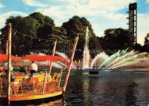 AK / Ansichtskarte IGA Gartenbauaustellung International Hamburg grosse Wasserspiele 