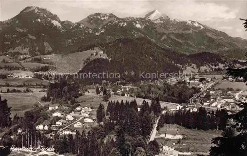 AK / Ansichtskarte Hammer Fischbachau Miesbach Bayern Wendelstein Alpen Bergpanorama Tal Ortschaft Wald Wiesen Haeuser Luftaufnahme