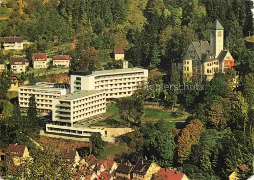 AK / Ansichtskarte Schramberg BW Staedt-Krankenhaus Kirche Wohnhaeuser Wald Schwarzwald Fuenftaelerstadt