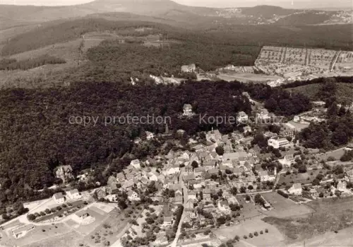 AK / Ansichtskarte Eppenhain Kelkheim Taunus Hessen Taunus Wald Dorf Haeuser Felder Huegel Fliegeraufnahme