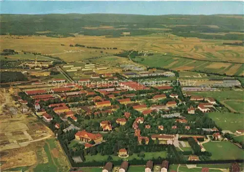 AK / Ansichtskarte Stetten kalten Markt Kaserne Baracken Luftaufnahme Wohngebaeude Industriegebaeude Felder Huegel Wald