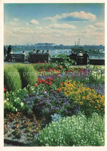 AK / Ansichtskarte PLANTEN UN BLOMEN Ausstellungspark HAMBURG Ausstellungpark Hansestadt Hamburg Elbwanderweg 