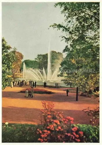 AK / Ansichtskarte IGA Gartenbauaustellung International Hamburg Rosenhof auf Wasserspiele 