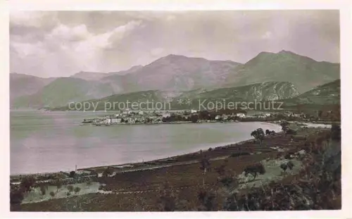 AK / Ansichtskarte Saint-Florent Bastia 2B Haute-Corse Bucht Berge See Ortschaft Weinberge Kueste Halbinsel