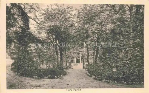 AK / Ansichtskarte Marienberg Boppard Rhein Rheinland-Pfalz Park-Partie Kurhaus-Marienberg Baeume Weg Baenke Straeucher