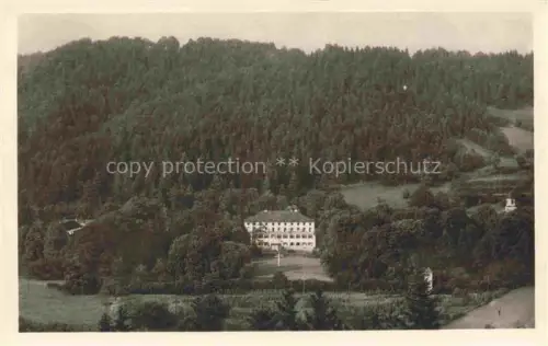 AK / Ansichtskarte Bad Imnau Stahlbad Sanatorium Herz-und-Gefaesskrankheiten Kurhaus Wald Tannen Tal