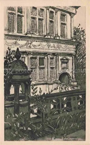 AK / Ansichtskarte WEISMANN Jacques Kuenstlerkarte LANGRES 52 Haute-Marne Langres Maison Renaissance 