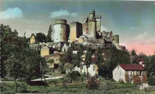 AK / Ansichtskarte Saint-Front-sur-Lemance Château-de-Bonaguil Libos Burg Rundtuerme Mittelalter Bérenger-de-Roquefeuille