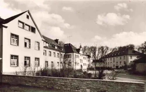 AK / Ansichtskarte BAD MERGENTHEIM BW Schloss Kurhaus Versorgungs-Kuranstalt Gebaeudekomplex Baeume Mauer