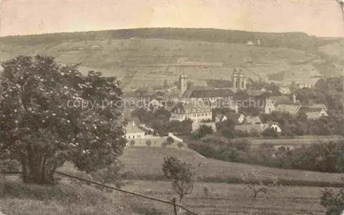 AK / Ansichtskarte BAD MERGENTHEIM BW Kirchen Tuerme Daecher Baeume Wiesen Huegellandschaft Kloster