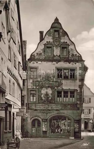 AK / Ansichtskarte Wertheim Main BW Haus-Goetzelmann Fassade Eisenhandlung Porzellan Altstadt Geschaeft Historisches-Gebaeude