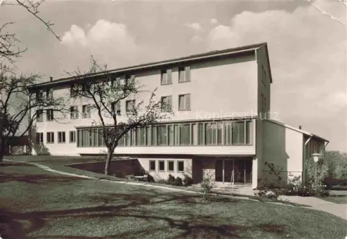 AK / Ansichtskarte Oberaichen Leinfelden-Echterdingen EssLINGEN BW Schulungsheim Berufsgenossenschaft Verwaltungsgebaeude Garten Modernbau
