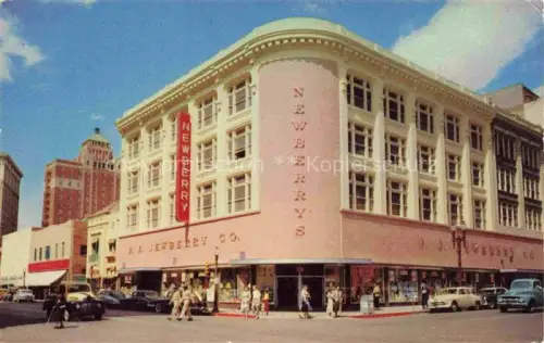 AK / Ansichtskarte EL PASO  Texas USA Newberry s-Corner Texas-Street Stanton-Street Kaufhaus Passanten Autos Stadtszene
