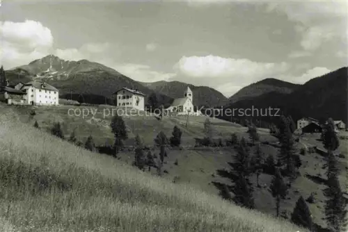 AK / Ansichtskarte Radein Radagno Kaltenbrunn Bolzano IT Bergdorf Kirche Wiese Berge Wald Alm
