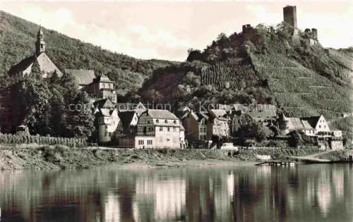 AK / Ansichtskarte Beilstein Mosel Rheinland-Pfalz Mosel Burgruine Kirche Altstadt Weinberge Fachwerkhaeuser Haus-Lipmann