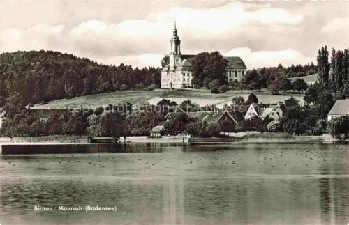 AK / Ansichtskarte BIRNAU Bodensee Kloster Wallfahrtskirche Bodensee See Ufer Wald Huegel Dorf