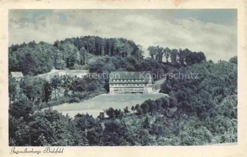 AK / Ansichtskarte BIELEFELD  NRW Jugendherberge Sieker Wald Teutoburger-Wald Fachwerkhaus Wiese