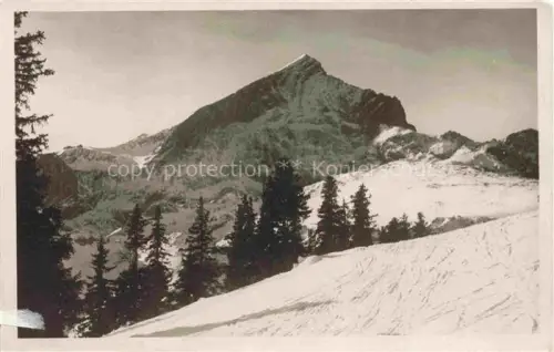 AK / Ansichtskarte KREUZECK Garmisch-Partenkirchen Alpspitze Kreuzeck Berggipfel Winterlandschaft Tannen Schnee