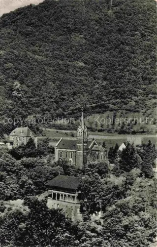 AK / Ansichtskarte Bad Bertrich Rheinland-Pfalz Schweizerhaus Kirche Berg Wald Tal Kirchturm