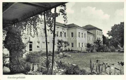 AK / Ansichtskarte BAYREUTH Bayern Krankengebaeude Cottenbacherstr Garten Baeume Pflanzen