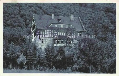 AK / Ansichtskarte Brodenbach Mosel Rheinland-Pfalz Jugendherberge Mosel Fachwerk Wald DJH Herberge